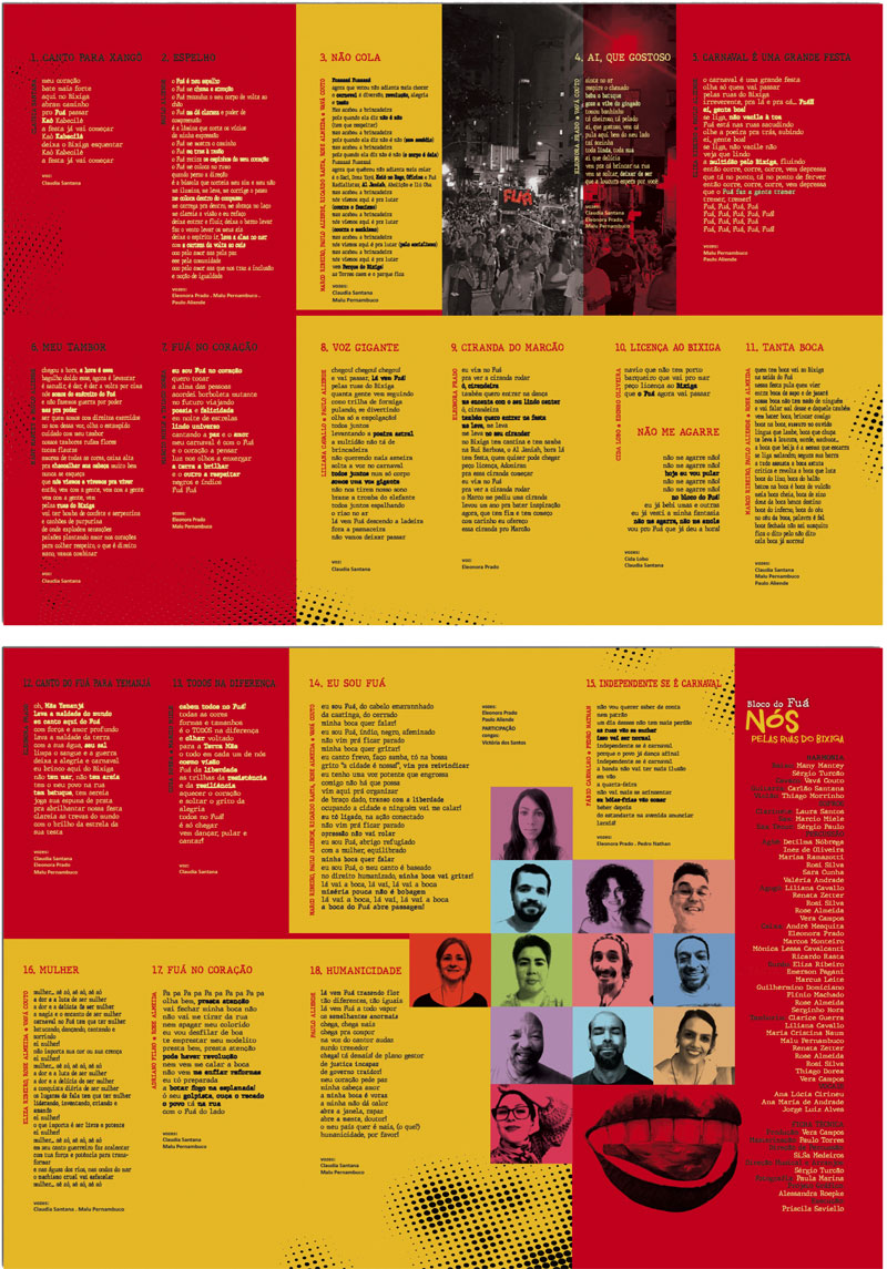 cd do fua nos pelo bixiga encarte
